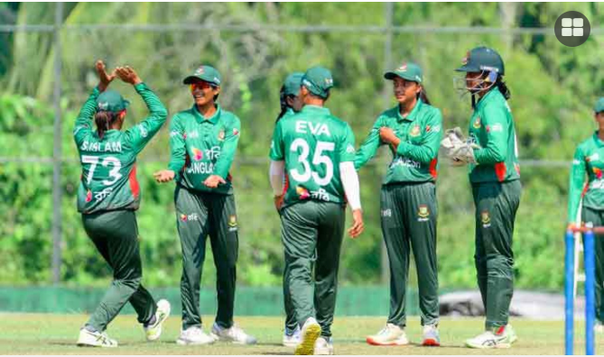 শ্রীলঙ্কায় জিতে সিরিজে টিকে থাকলো মেয়েরা